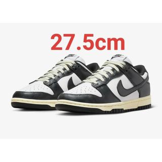 ナイキ(NIKE)の新品ナイキ ダンク ロー プレミアム パンダ　 dunk low　27.5(スニーカー)