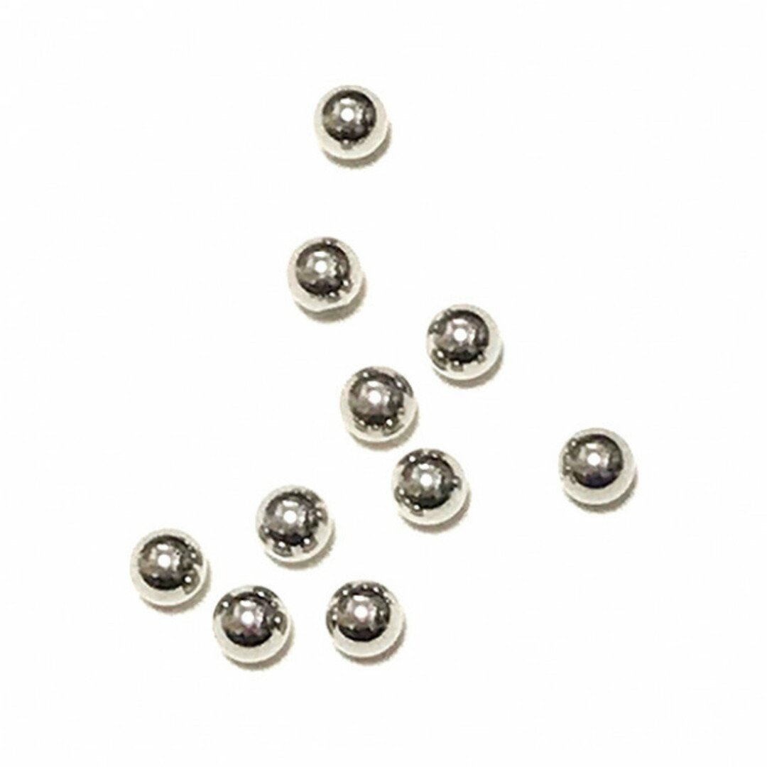 11個！　ネジ式　ボールキャッチ　14Gボール4mm ボディピアス メンズのアクセサリー(ピアス(片耳用))の商品写真