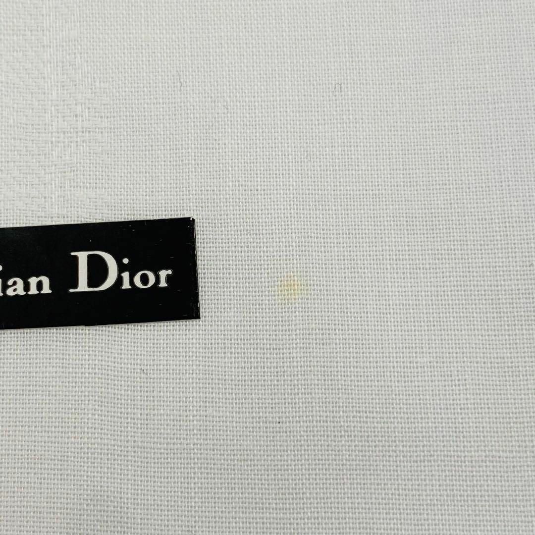 Christian Dior(クリスチャンディオール)の★Christian Dior★ ハンカチ メンズ トロッター 綿 ホワイト メンズのファッション小物(ハンカチ/ポケットチーフ)の商品写真