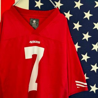 NFL #7 KAEPERNICK ゲームシャツ ジュニアL(アメリカンフットボール)