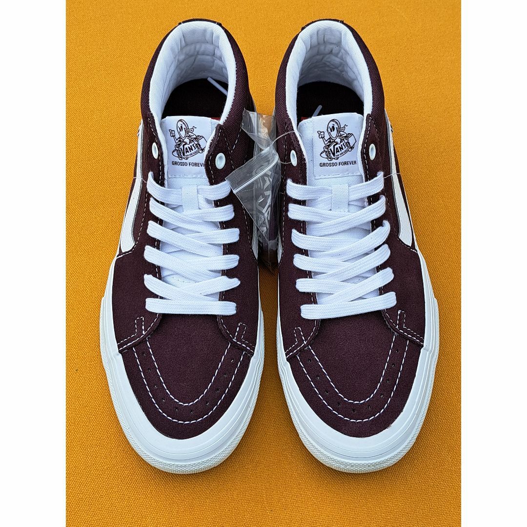 VANS(ヴァンズ)のバンズ VANS SKATE GROSSO MID 27,5cm Wine メンズの靴/シューズ(スニーカー)の商品写真