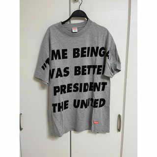 シュプリーム(Supreme)のL Supreme WTAPS Tシャツ TET デザイン(Tシャツ/カットソー(半袖/袖なし))