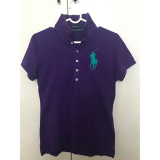 ポロラルフローレン(POLO RALPH LAUREN)のラルフローレンビッグポロポロシャツ　パープル(ポロシャツ)