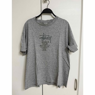 ステューシー(STUSSY)のL STUSSY ステューシー Tシャツ グレー(Tシャツ/カットソー(半袖/袖なし))