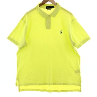 ラルフローレン(Ralph Lauren)の古着 ラルフローレン Ralph Lauren POLO Ralph Lauren 半袖 ポロシャツ メンズXXL /eaa381290(ポロシャツ)