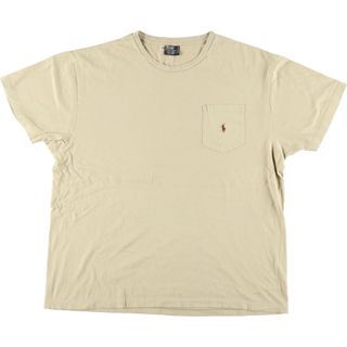 ラルフローレン(Ralph Lauren)の古着 ラルフローレン Ralph Lauren POLO by Ralph Lauren 半袖 ワンポイントロゴポケットTシャツ メンズL /eaa438375(Tシャツ/カットソー(半袖/袖なし))