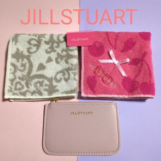 ジルスチュアート(JILLSTUART)のJILLSTUART　ジルスチュアート　タオルハンカチ　コインケース(ハンカチ)