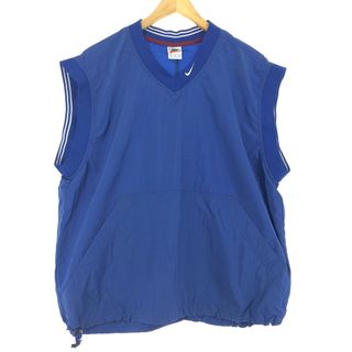 ナイキ(NIKE)の古着 90年代 ナイキ NIKE Vネック ナイロンベスト メンズM ヴィンテージ /eaa440152(ベスト)