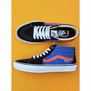 ヴァンズ(VANS)のバンズ VANS SKATE GROSSO MID 28,0 Red/Blue(スニーカー)