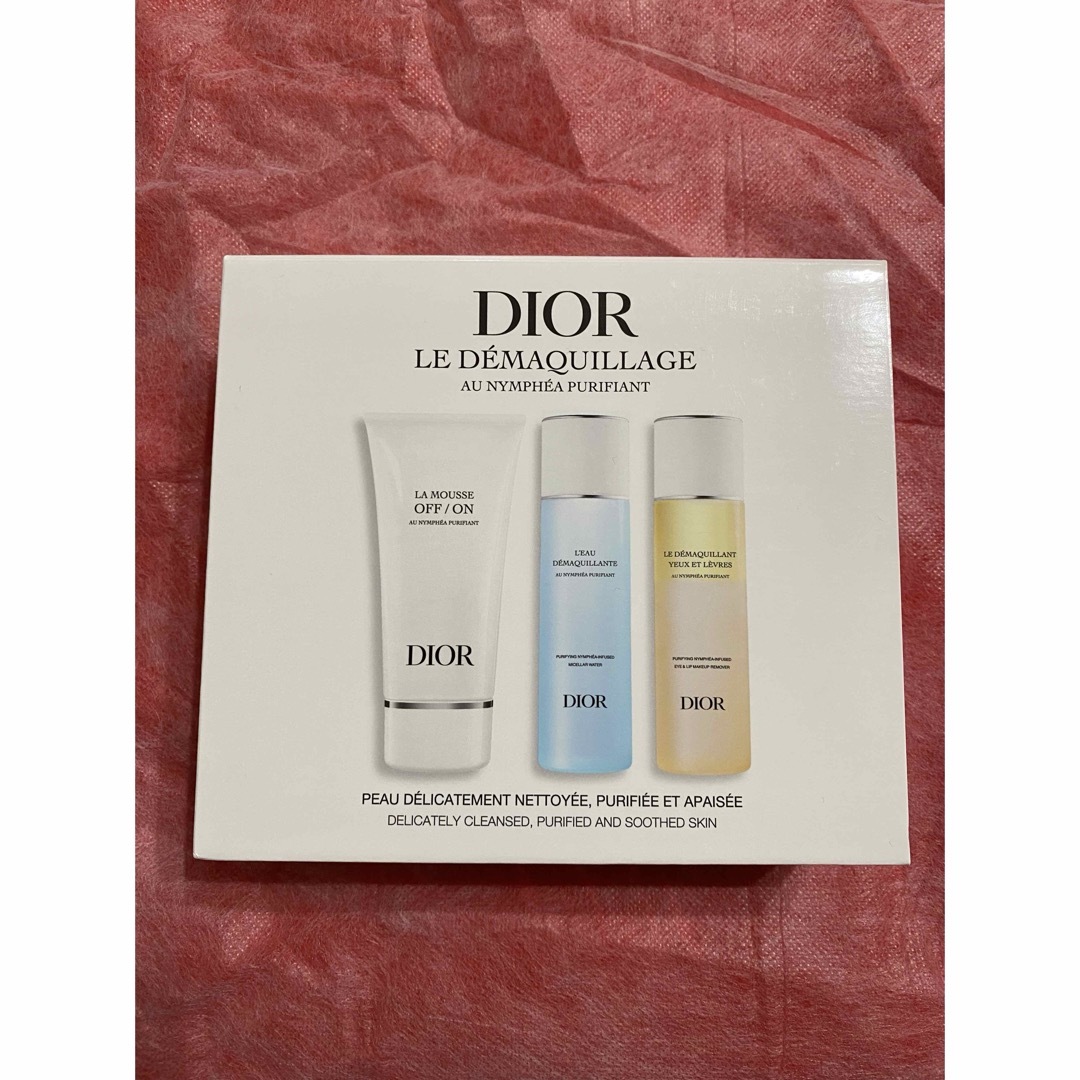 Dior(ディオール)のディオール クレンジング ピュリファイン ディスカバリー キット コスメ/美容のスキンケア/基礎化粧品(クレンジング/メイク落とし)の商品写真