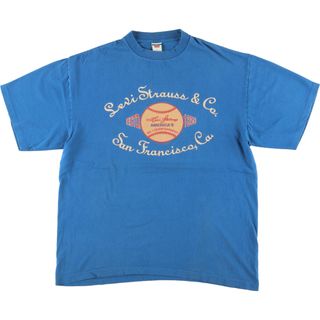 リーバイス(Levi's)の古着 90年代 リーバイス Levi's 半袖 プリントTシャツ USA製 メンズXL ヴィンテージ /eaa438368(Tシャツ/カットソー(半袖/袖なし))