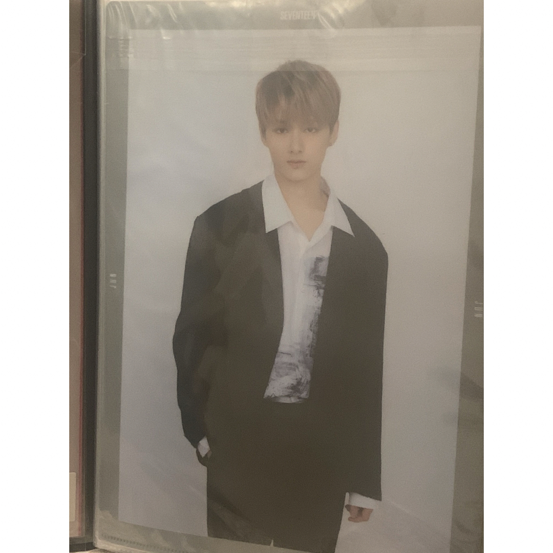 seventeen jun クリアファイル エンタメ/ホビーのCD(K-POP/アジア)の商品写真