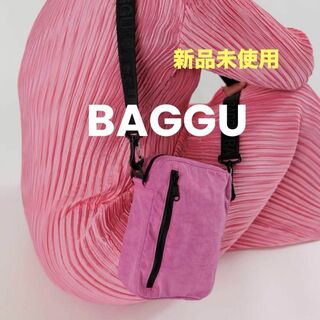 BAGGU - 【BAGGU】ショルダーバッグ バグー　ピンク　スポーツクロスボディ　斜めがけ