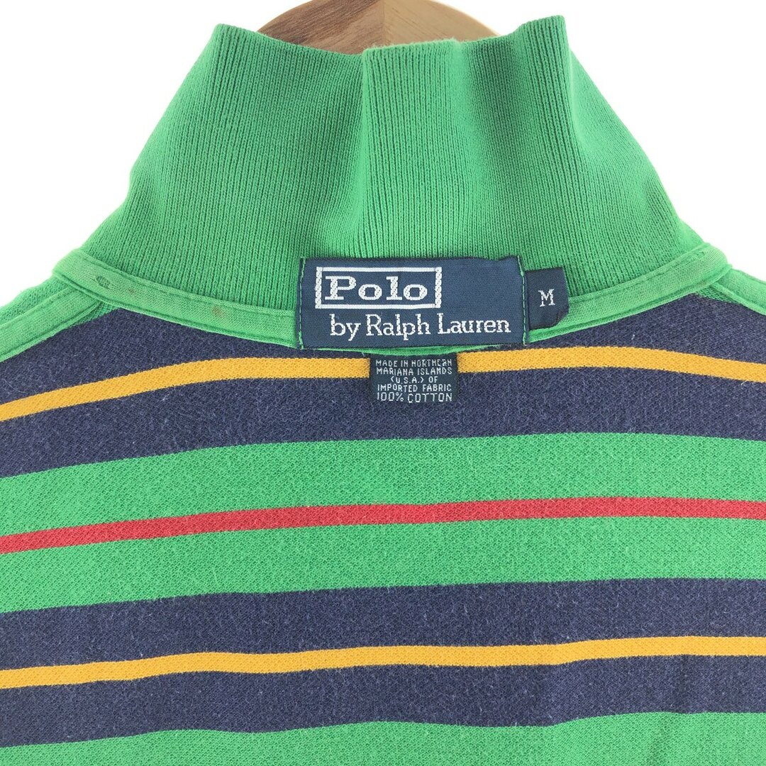 Ralph Lauren(ラルフローレン)の古着 ラルフローレン Ralph Lauren POLO by Ralph Lauren 半袖 ボーダー ポロシャツ メンズM /eaa381265 メンズのトップス(ポロシャツ)の商品写真