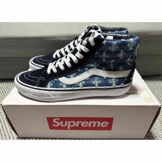 シュプリーム(Supreme)のSupreme Vans Hole Punch Denim Sk8-Hi(スニーカー)