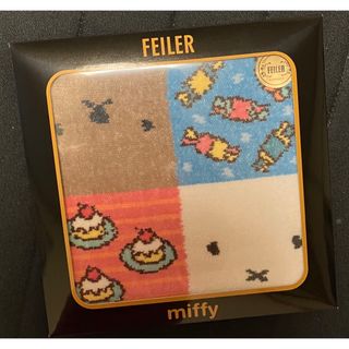 FEILER - ケース入り　フェイラー　ミッフィー　コラボ　ボリス　スイーツ　ハンカチ