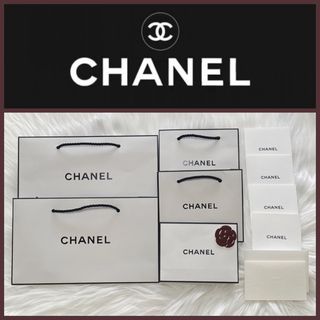 シャネル(CHANEL)のCHANEL︎✿ シャネル ショップ袋　ショッパー セット(ショップ袋)