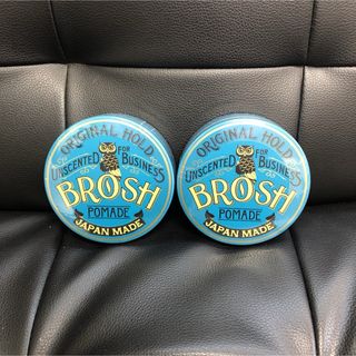 BROSH POMADE　ブロッシュ　ポマード　115g×2        (ヘアワックス/ヘアクリーム)