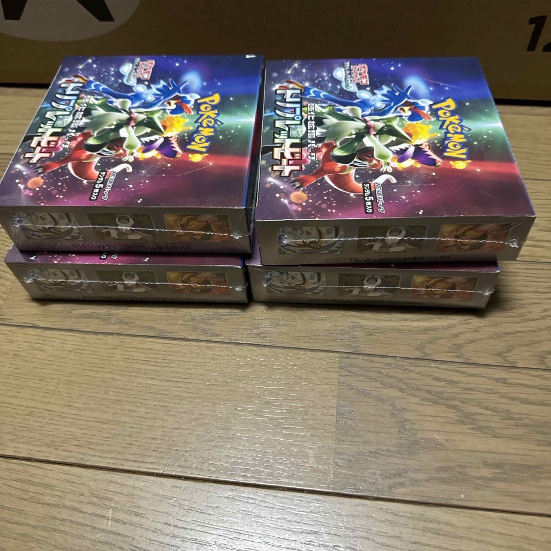 ポケモンカード トリプレットビート 4BOX シュリンク付き ポケモンカード トリプレットビート 4BOX シュリンク付き