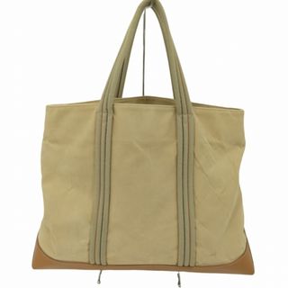 アクアスキュータム(AQUA SCUTUM)のAQUASCUTUM(アクアスキュータム) レザー切替コットントートバッグ(トートバッグ)