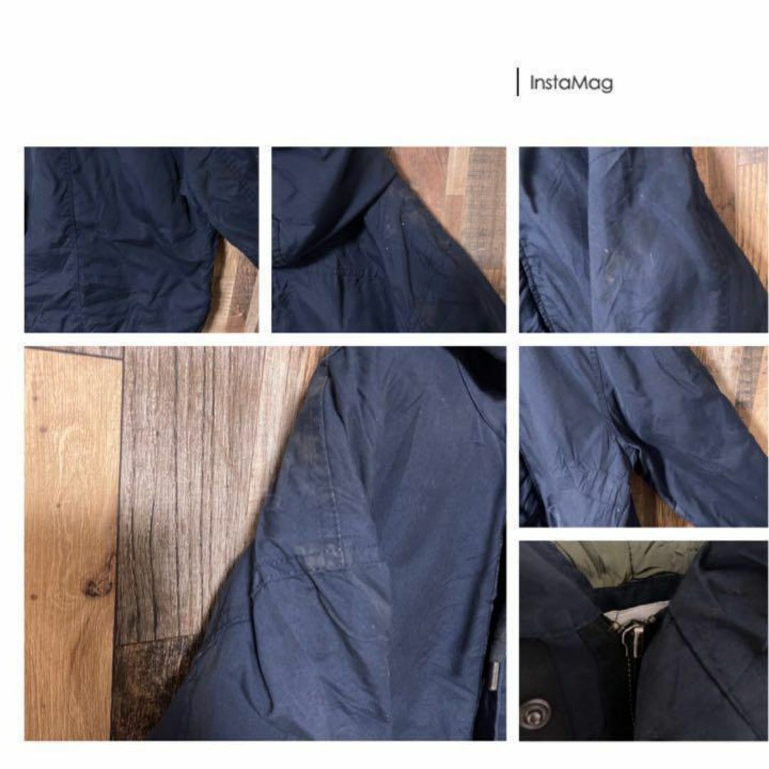 Old Navy(オールドネイビー)のオールドネイビー メンズ ブルゾン L ネイビー 古着 90s 長袖 ジャケット メンズのジャケット/アウター(ブルゾン)の商品写真