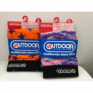 OUTDOOR - 新品 Lサイズ 2枚セット アウトドア outdoor ボクサーパンツ