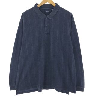 古着 IZOD 長袖ニットポロシャツ メンズXL /eaa430703(ポロシャツ)