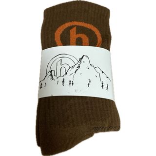 【HIDDEN NY】 ヒドゥン ニューヨーク ソックス BROWN 《新品》(ソックス)