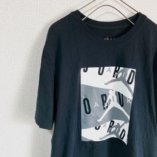 ナイキ(NIKE)のナイキ　エアジョーダン　air Jordan プリントTシャツ　デカロゴ　L(Tシャツ/カットソー(半袖/袖なし))