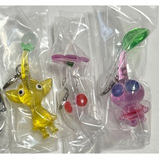 バンダイ(BANDAI)のピクミン　めじるしアクセサリー　3個セット(キャラクターグッズ)