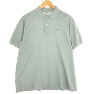 ラコステ(LACOSTE)の古着 ラコステ LACOSTE 半袖 ポロシャツ 5 メンズL /eaa436825(ポロシャツ)