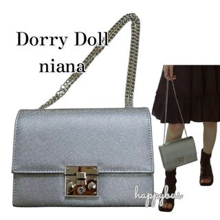 ドリードールリュクスブリエ(Dorry Doll/ Luxe brille)のnianaニアナ　ドリードール　2wayラメポシェット　D604091900F(ショルダーバッグ)