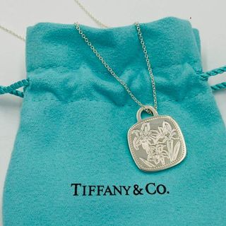 ティファニー(Tiffany & Co.)の美品★Tiffany★ ネックレス 名古屋ウィメンズマラソン2014 カキツバタ(ネックレス)