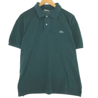 ラコステ(LACOSTE)の古着 ラコステ LACOSTE 半袖 ポロシャツ 8 メンズXL /eaa438667(ポロシャツ)