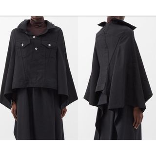 JUNYA WATANABE COMME des GARCONS - ジュンヤ　ワタナベ　ケープジャケット　ブラック　サイズ　M 22AW