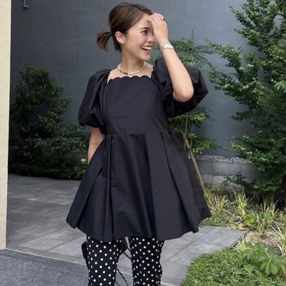 Drawer(ドゥロワー)の新品タグ付 rosymonster LUNA tunic レディースのトップス(シャツ/ブラウス(半袖/袖なし))の商品写真