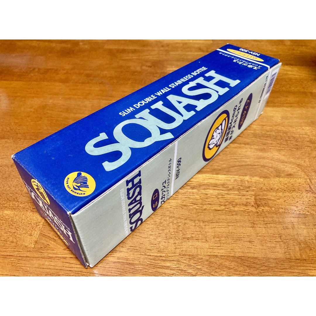 スリムステンレスボトル SQUASH インテリア/住まい/日用品のキッチン/食器(タンブラー)の商品写真