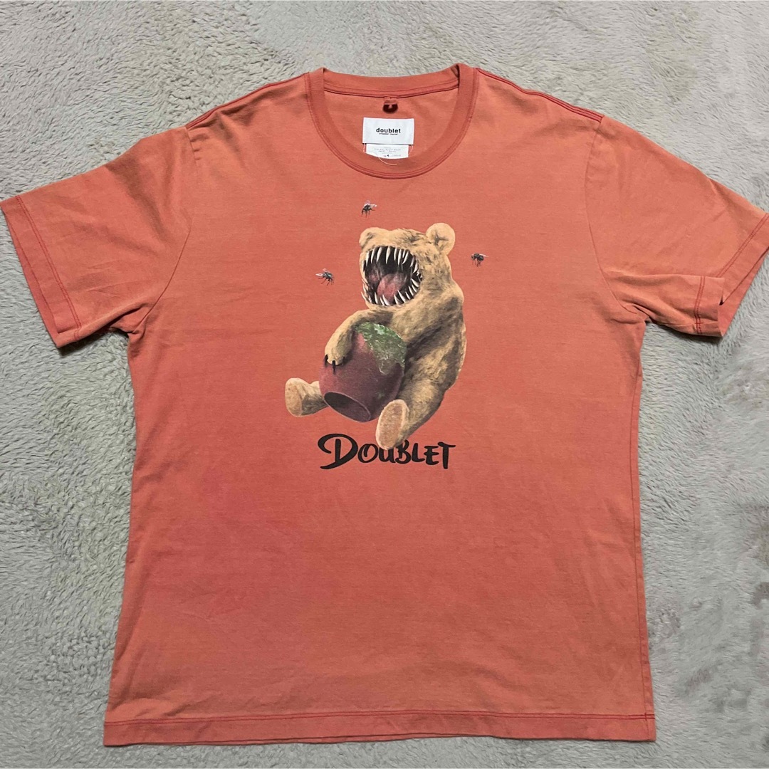 doublet(ダブレット)の23aw doublet Bear tee tシャツ　ベアー　熊　ダブレット　m メンズのトップス(Tシャツ/カットソー(半袖/袖なし))の商品写真