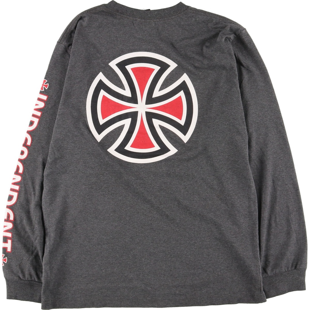 古着 INDEPENDENT TRADING COMPANY バックプリント スウェット