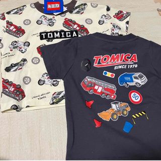 トミカシリーズ - トミカ　Tシャツ　2枚　90サイズ