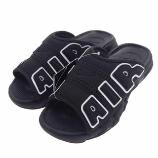 ナイキ(NIKE)のNIKE ナイキ サンダル DV2132-001 Nike Air More Uptempo Slide Black エアモアアップテンポ モアテン サンダル ブラック系 27【極上美品】【中古】(サンダル)