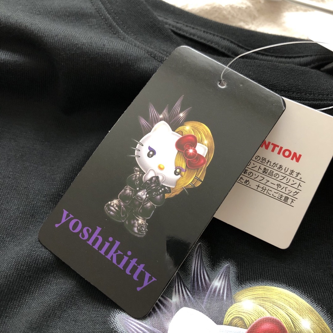 しまむら(シマムラ)のyoshikitty しまむらコラボTシャツ メンズのトップス(Tシャツ/カットソー(半袖/袖なし))の商品写真