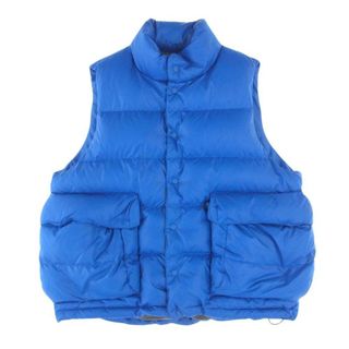 ダイワピアサーティーナイン DAIWA PIER39 ベスト BW-24022W TECH BACK PACKER DOWN VEST バックパッカー ダウン ベスト ブルー系 L【中古】(ベスト)