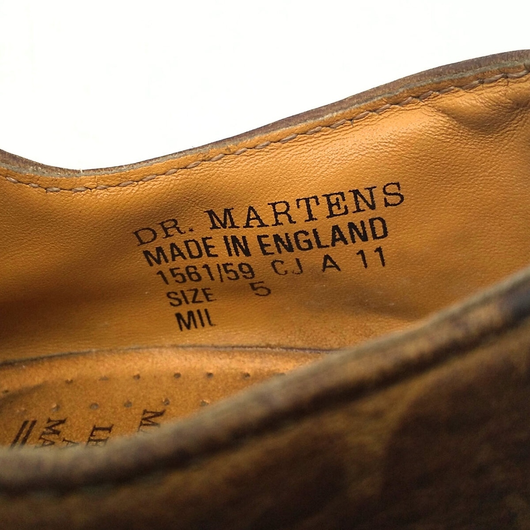 Dr.Martens(ドクターマーチン)の古着 ドクターマーチン Dr.Martens 4ホールシューズ 英国製 UK5 レディース23.5cm /saa009246 レディースの靴/シューズ(ブーツ)の商品写真