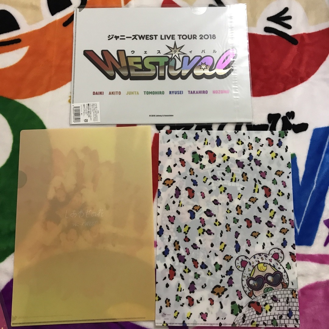 ジャニーズWEST(ジャニーズウエスト)の③【新品・未開封】WEST.神山智洋 コンサートグッズ クリアファイル5枚セット エンタメ/ホビーのタレントグッズ(アイドルグッズ)の商品写真