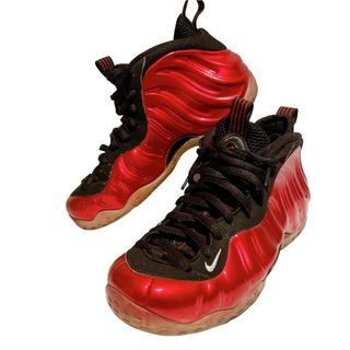 ナイキ(NIKE)の【レア】 NIKE AirFoamposite One Metallic Red(スニーカー)