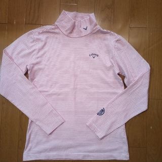 Callaway Golf - Callaway　長袖ハイネックボーダー柄シャツ