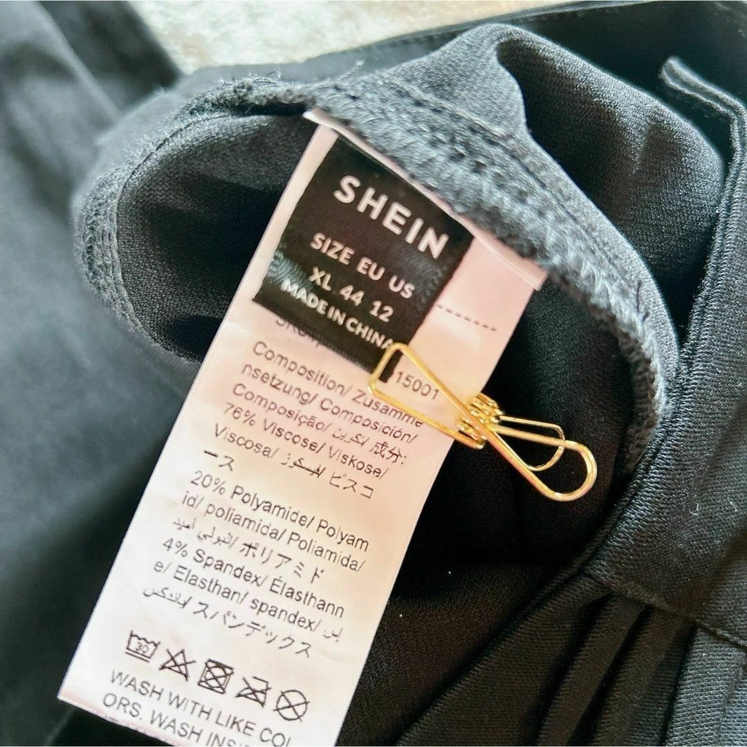 SHEIN(シーイン)のハイウェスト ハイストレッチ スキニー ジェギンス 大きいサイズ XL レディースのパンツ(スキニーパンツ)の商品写真