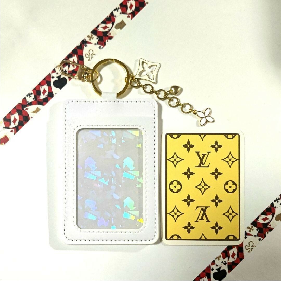 LOUIS VUITTON(ルイヴィトン)の希少♥LOUIS VUITTON♦モノグラムトランプ １枚 新品パスケースH38 レディースのファッション小物(パスケース/IDカードホルダー)の商品写真