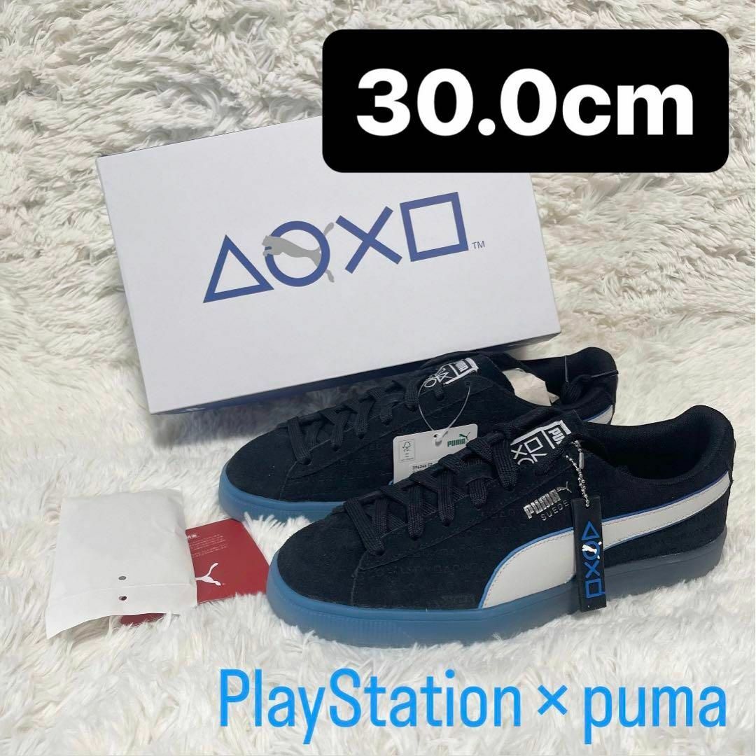 PUMA(プーマ)のプレイステーション × プーマ スウェード プーマブラック 30cm メンズの靴/シューズ(スニーカー)の商品写真